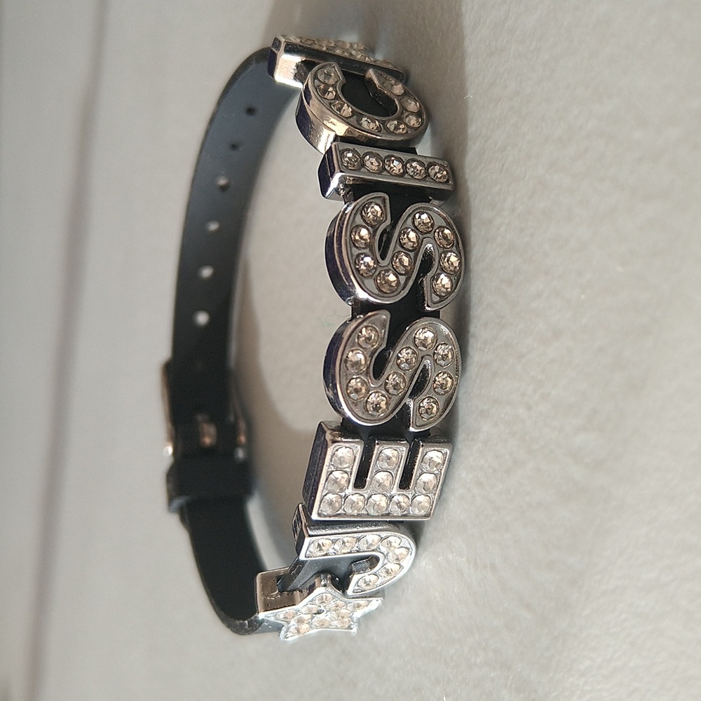 Jessica Silver and Black Bracelet